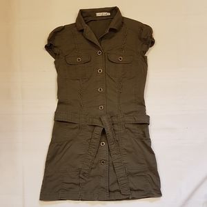 Dynamite Button Down Blouse